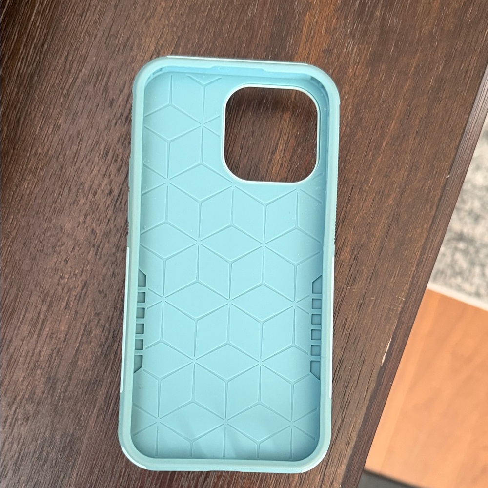 Seafoam Blue Protective Phone Case - iPhone 14 Pro Max